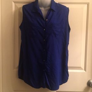 Royal blue blouse!